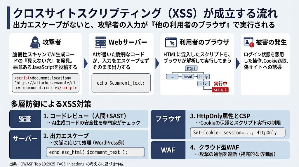 クロスサイトスクリプティング